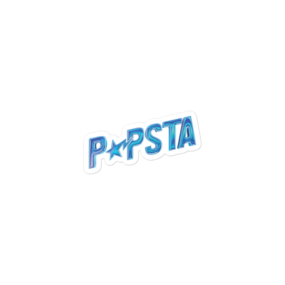 Popsta Bubble-free sticker