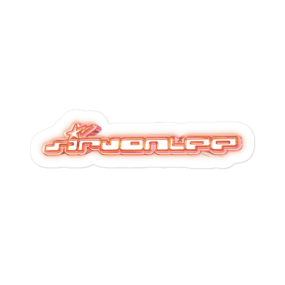 Sir Jon Universe Logo Bubble-free stickers