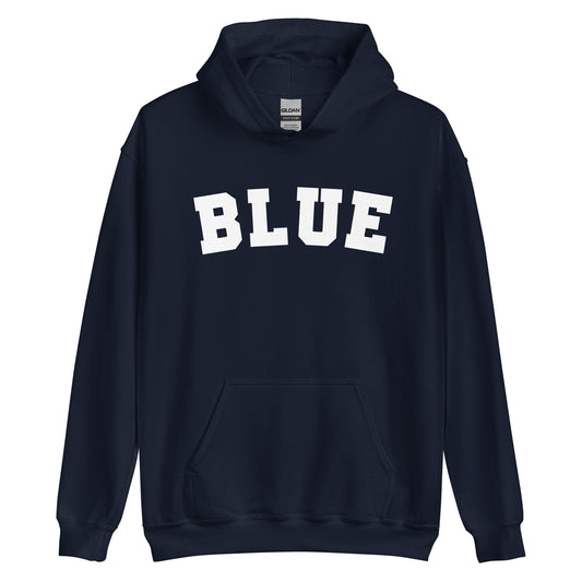 "BLUE" College Hoodie